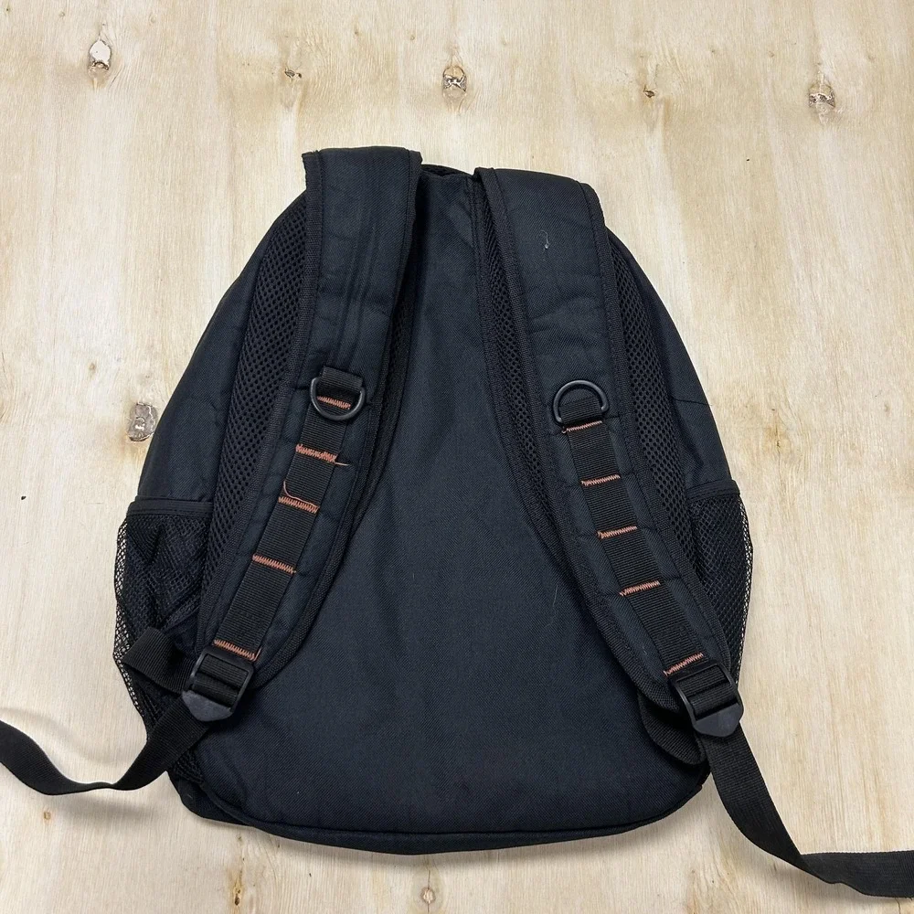 Harley-Davidson Black Gray 18in Backpack Soft Case Men Water Bottle Pockets